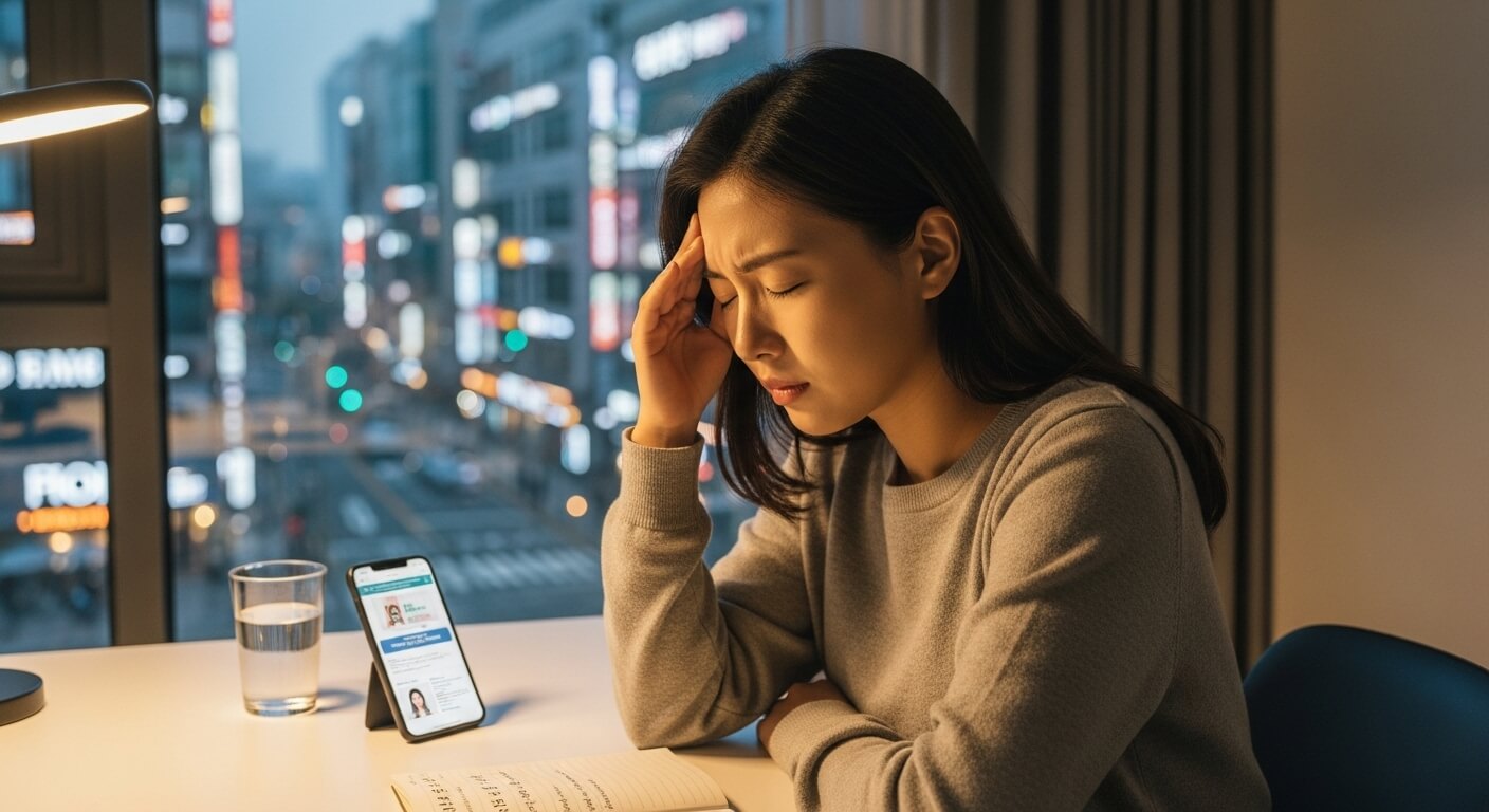 왼쪽 머리 두통