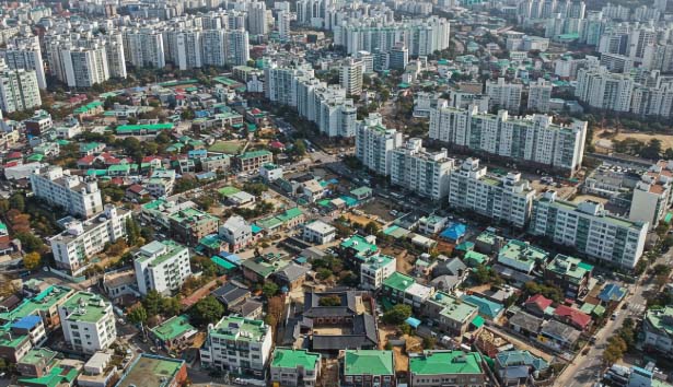 평균 매매가와 전세가율 변화