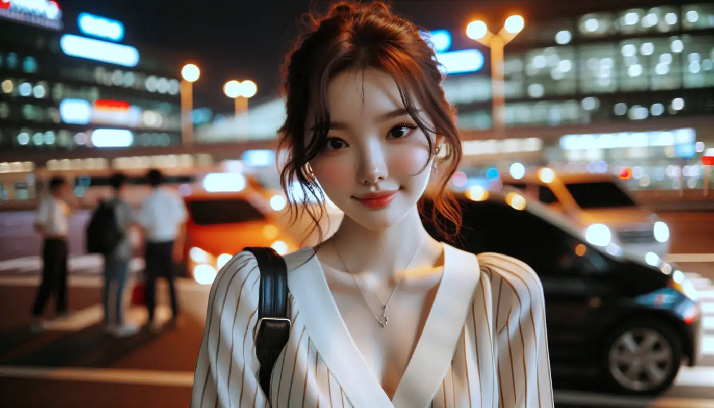 쿠팡-일본-쇼핑-방법으로-직구하는-여성의-모습