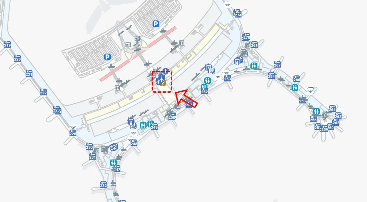 인천공항 1터미널-유실물센터 위치