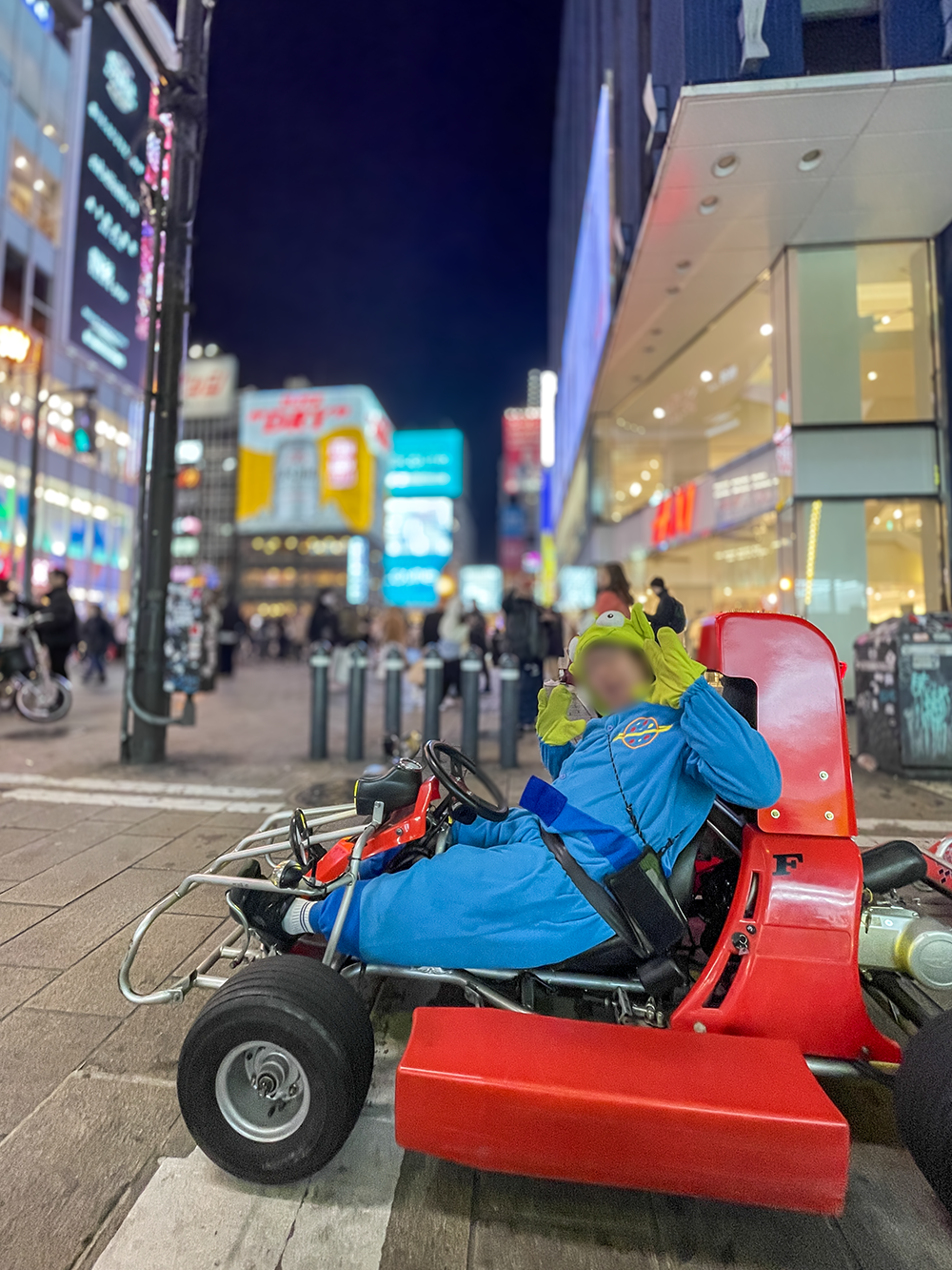 오사카 카트 야경
