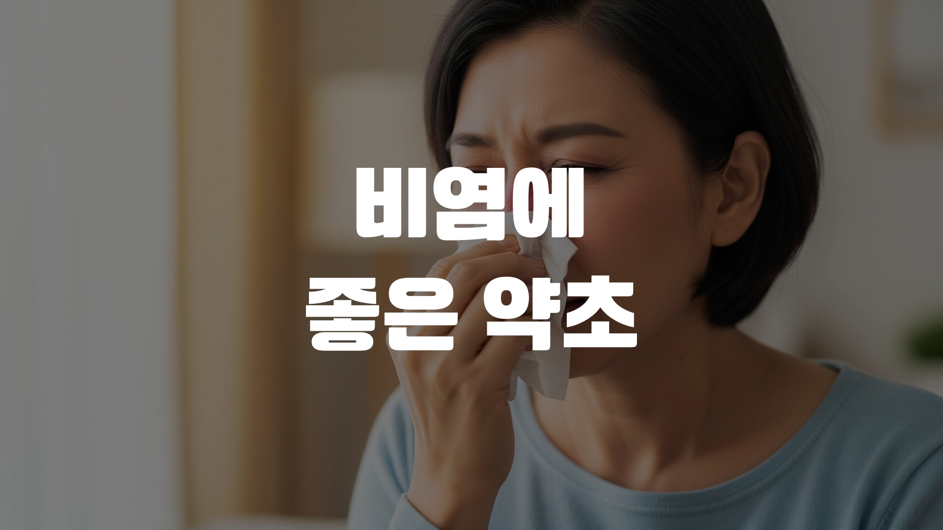 비염에 좋은 약초 음식 영양제 총정리! 포스팅 섬네일
