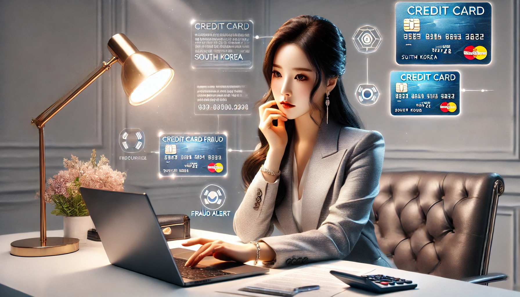 신용카드 부정사용 확인하는 이미지