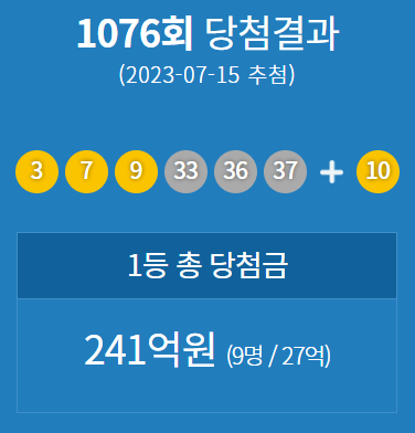 로또-1077회-예상번호