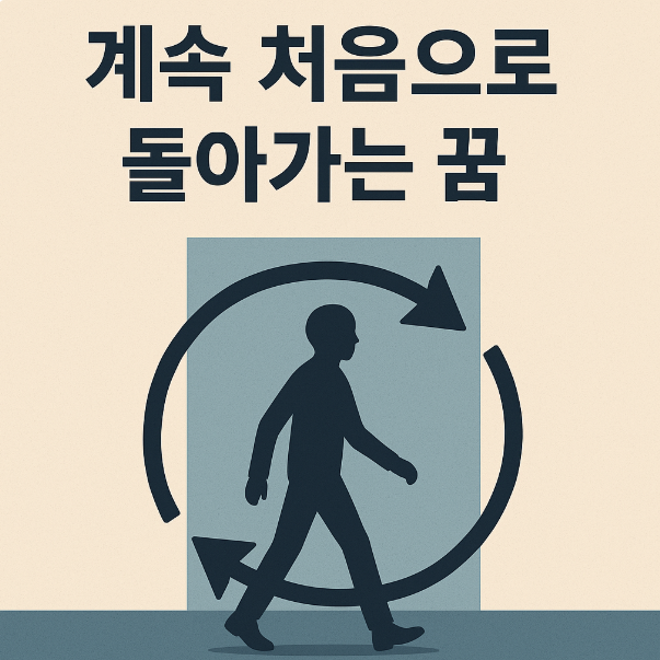 계속 처음으로 돌아가는 꿈