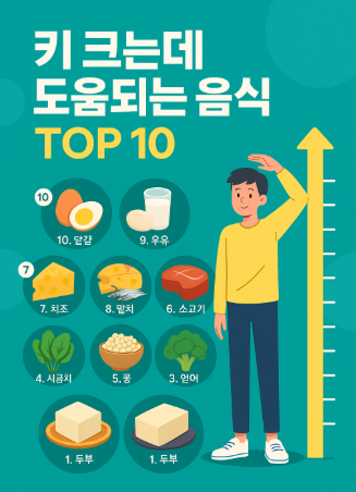 키크는데 도움되는음식 10 관련사진
