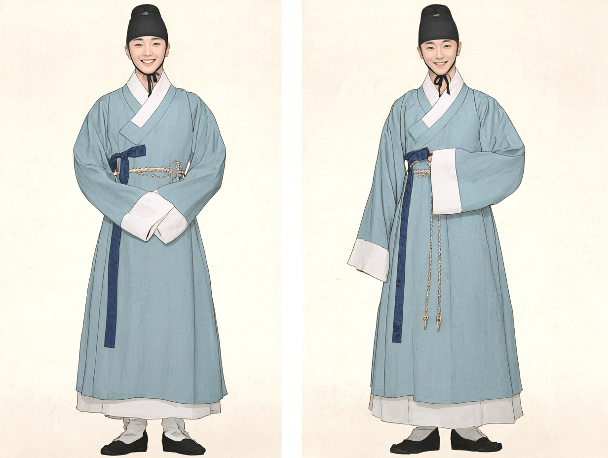 미드저니-midjourney-한복-hanbok-edit-fail