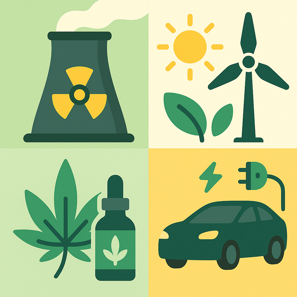 원자력&amp;#44; 신재생&amp;#44; 대마 테마 집중 조명