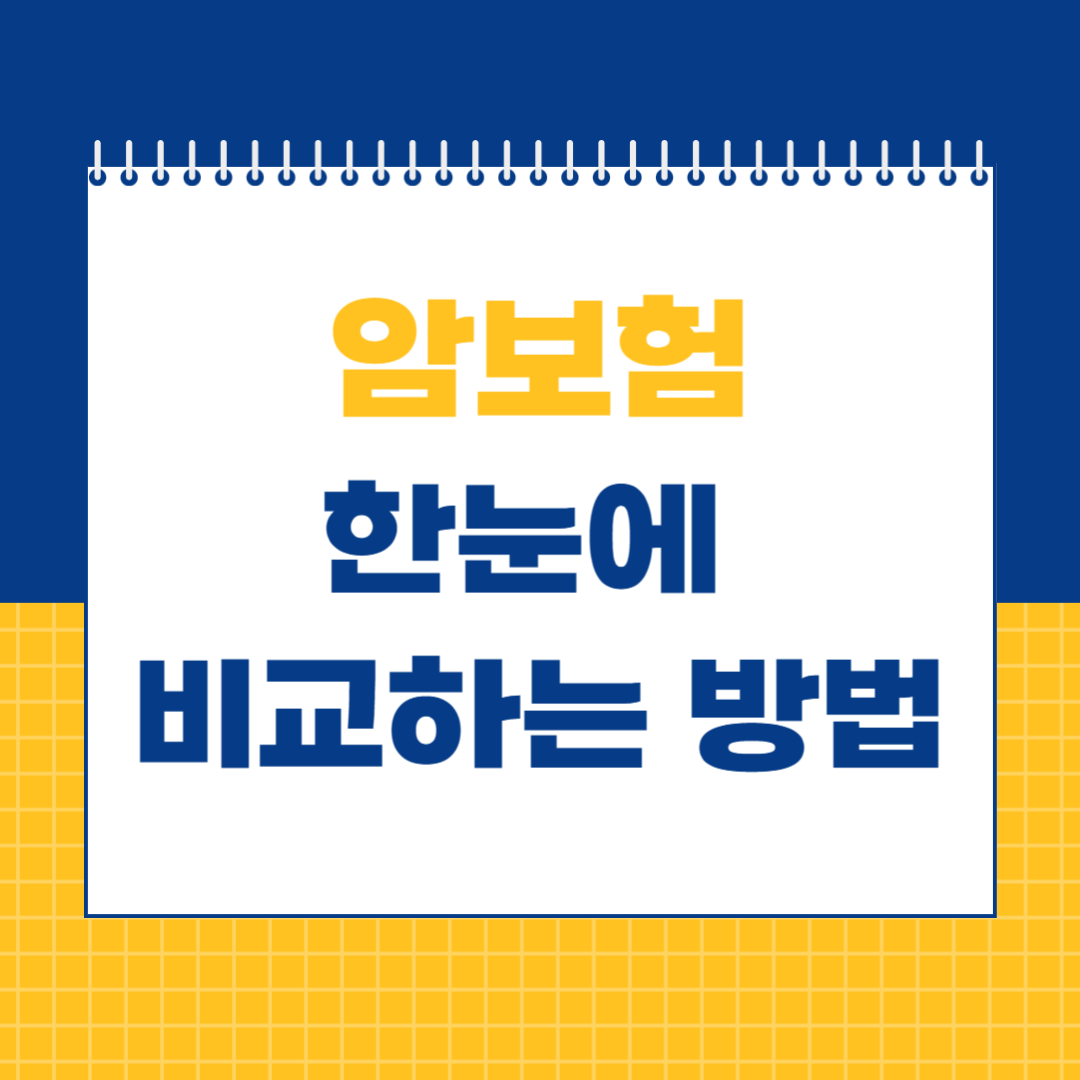 암보험 비갱신형