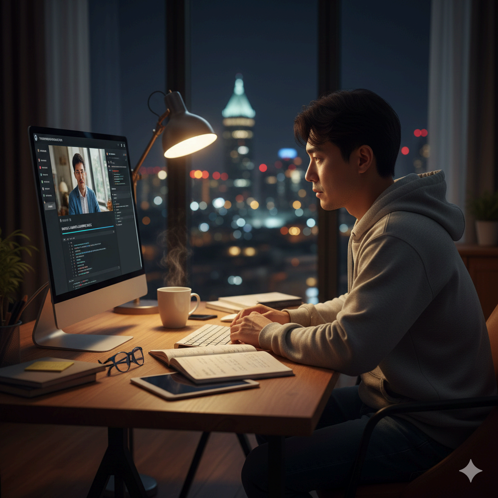 [학습 &amp; 지식 확장] 1시간 온라인 강의로 새로운 기술 배우기