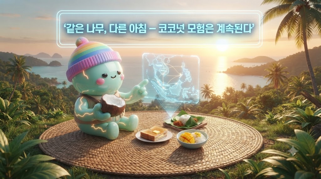 같은 나무, 다른 아침, 끝나지 않는 모험