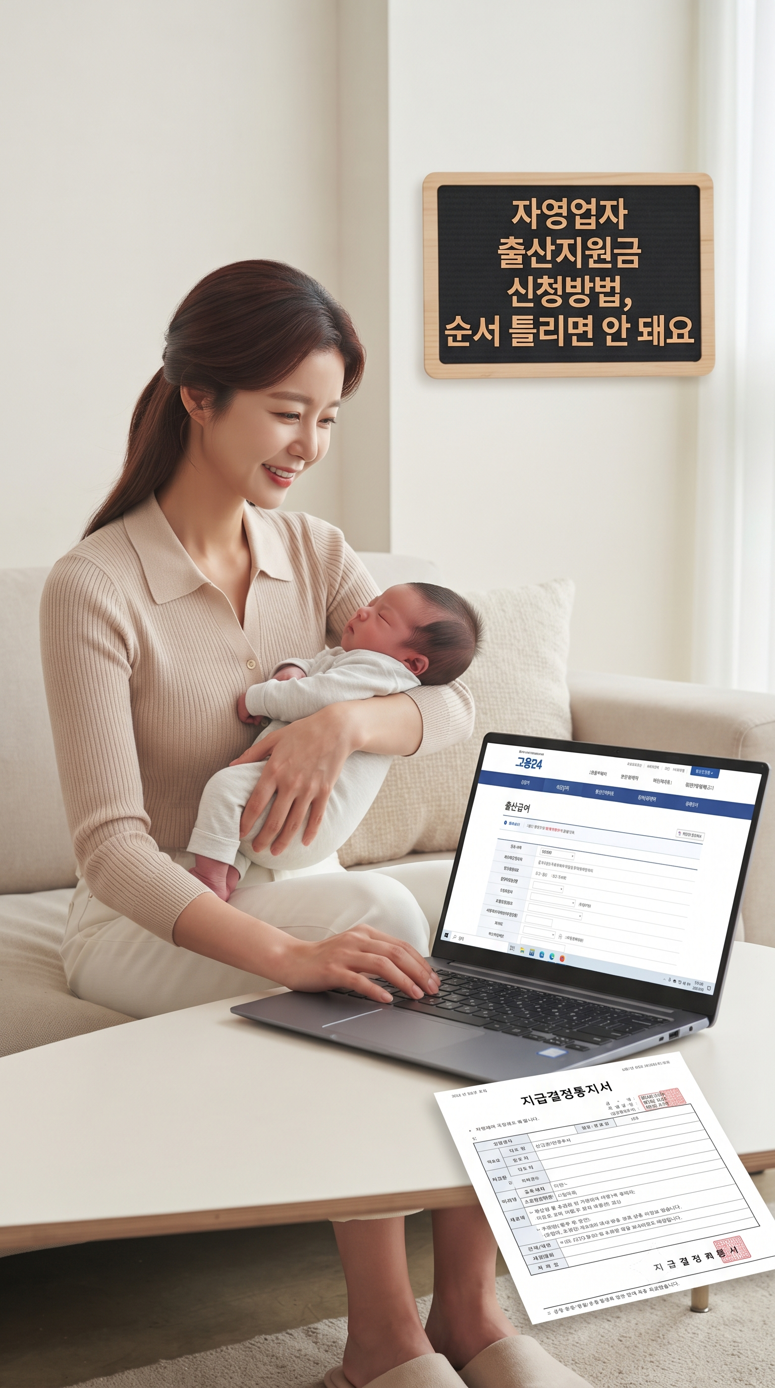 2026 자영업자 출산지원금, 고용보험 없어도 240만 원 챙기는 법