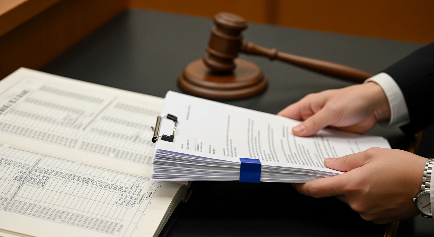 사실조회, 법원서류