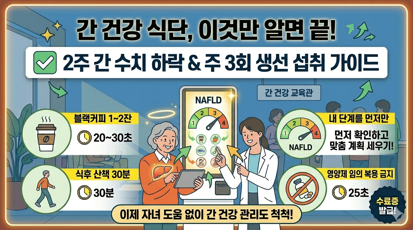 간 건강 식단