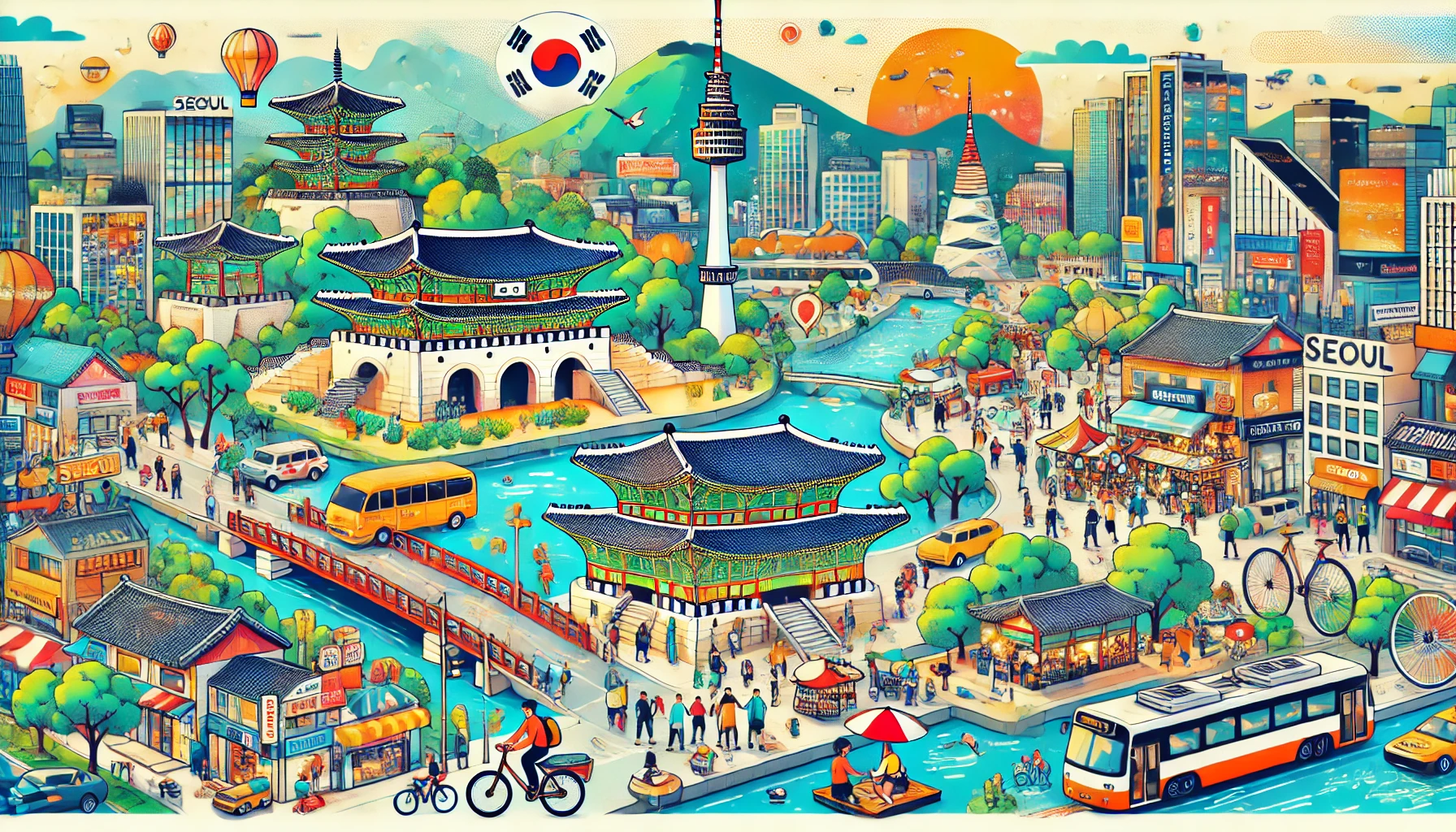 서울 여행지 추천 - 놓칠 수 없는 필수 명소
