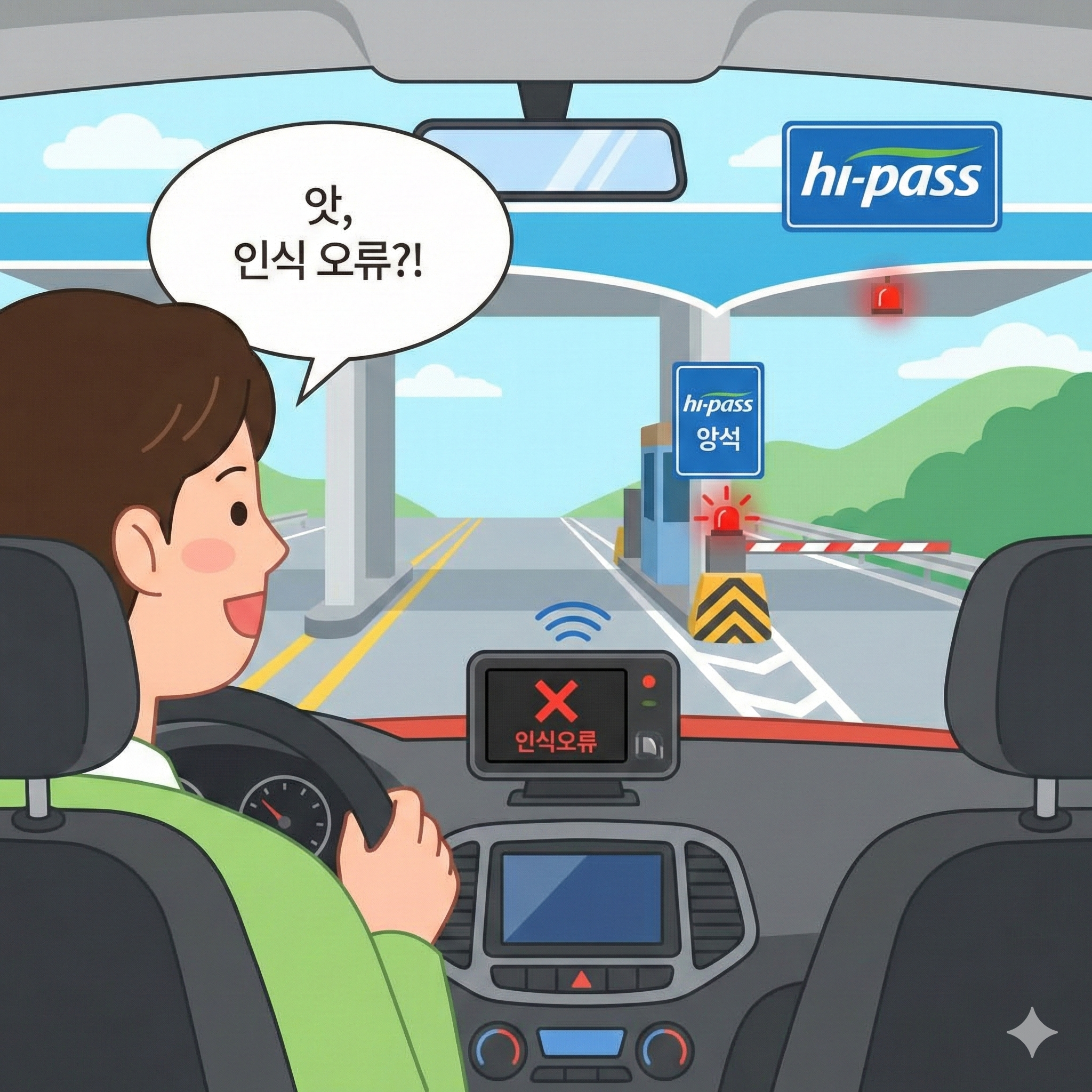 하이패스 단말기 인식오류 해결하고 과태료 걱정 끝내는 법