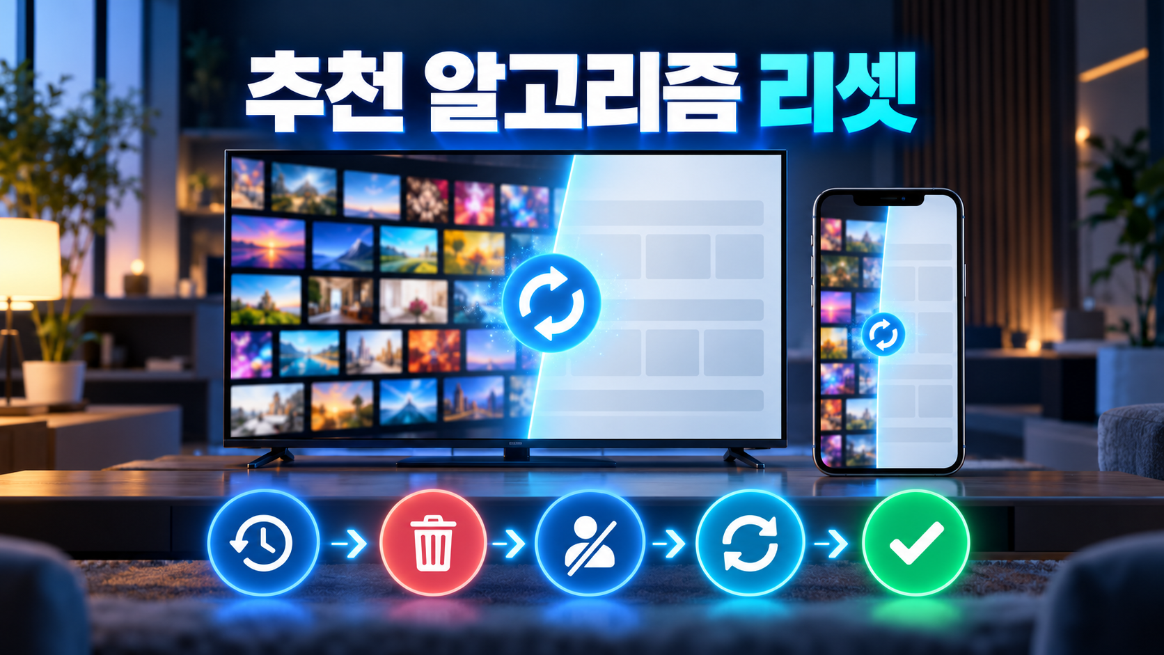 엉망이 된 알고리즘 되살리기: 유튜브 시청기록 삭제와 넷플릭스 프로필 초기화 팁