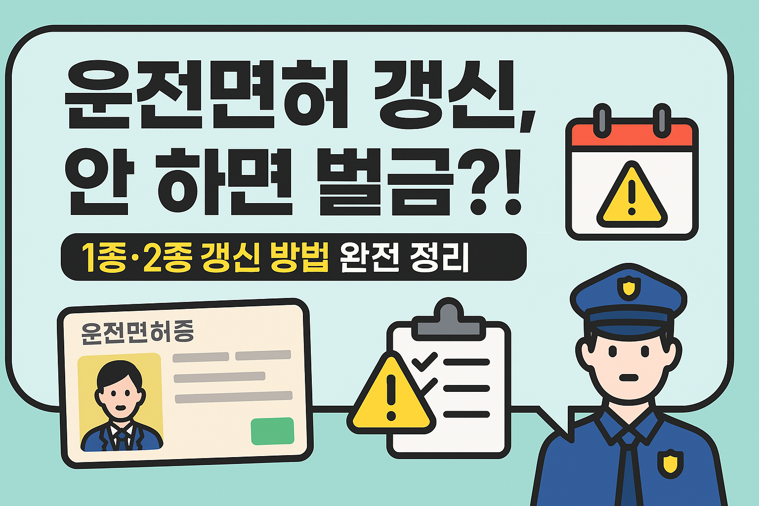 운전면허 갱신