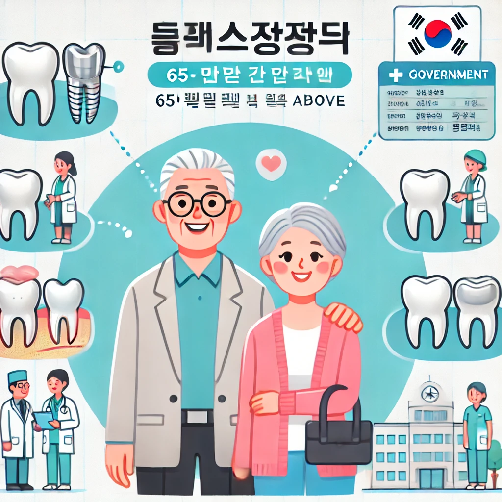65세 이상 임플란트 정부지원 방법 ❘ 2025년 기준 조건 및 신청절차