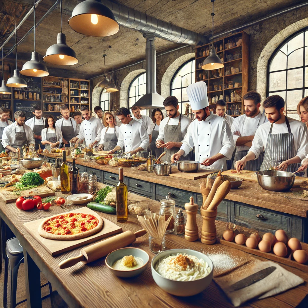 이탈리아 요리학교 이미지