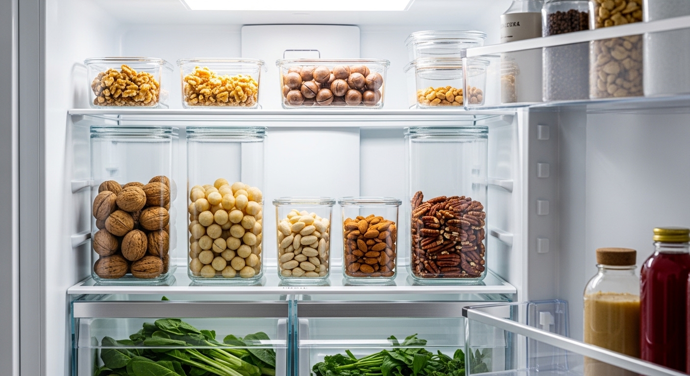 오래된견과류산패확인법