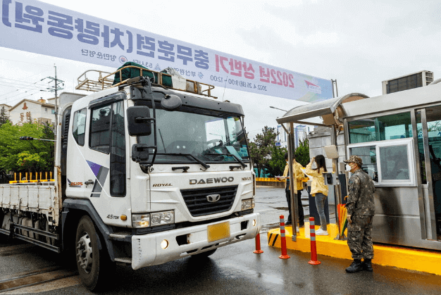 충무훈련_차량동원