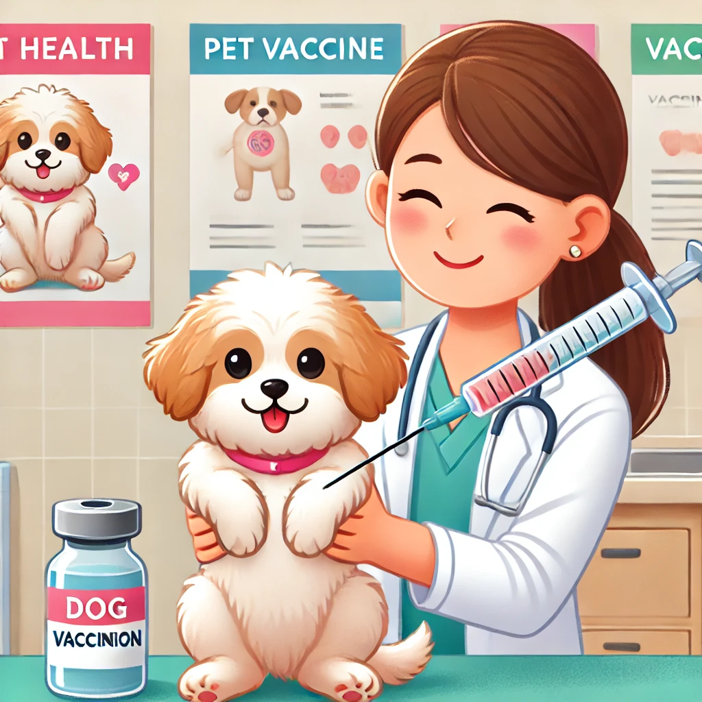 강아지 예방접종 관련사진