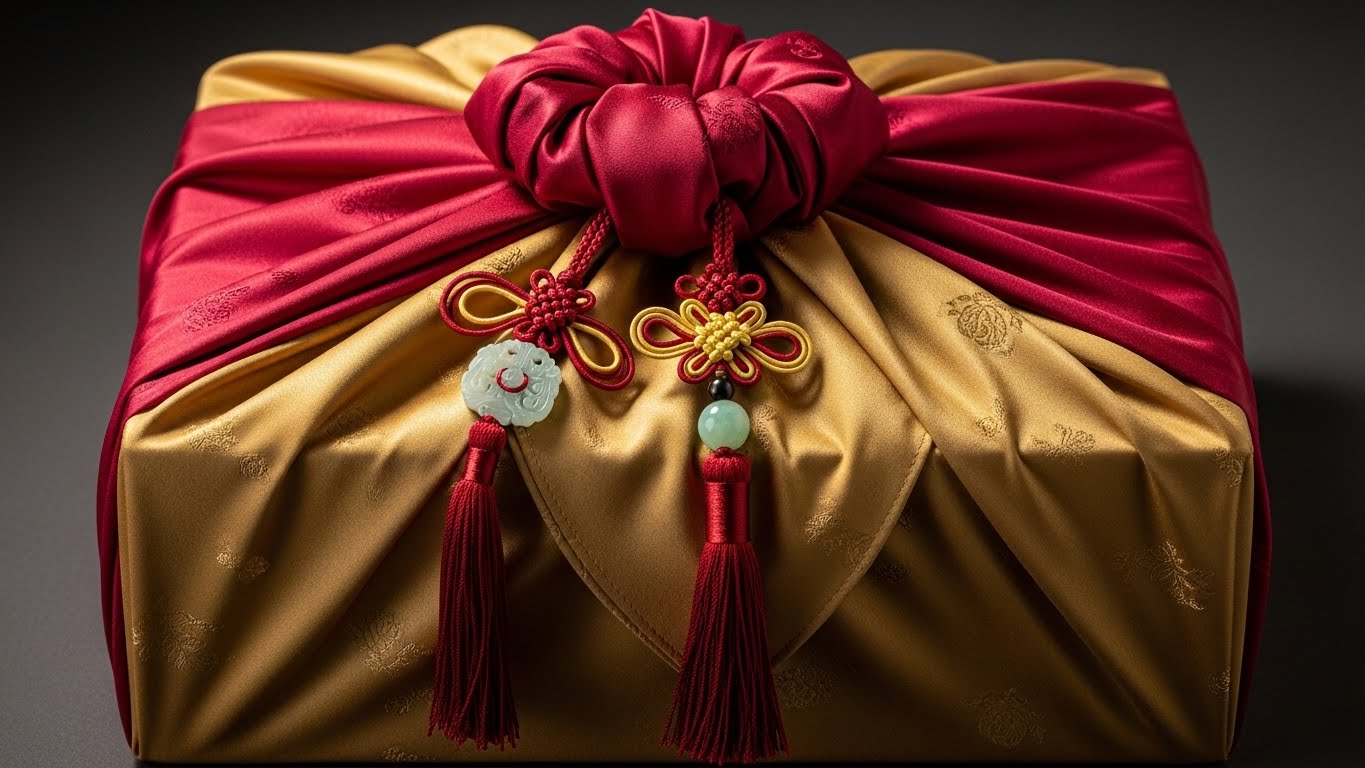 예비 시댁 처가 설날 선물 추천 보자기 포장