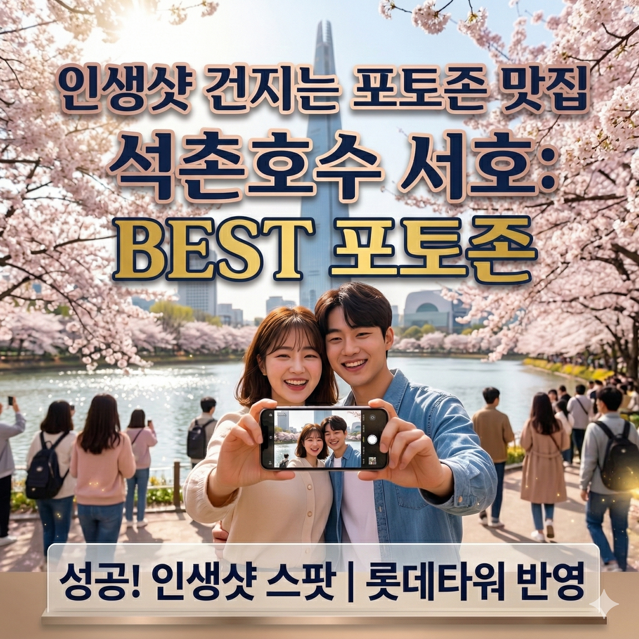 서울 벚꽃 명소 베스트 10! 포토존&middot;주차&middot;꿀팁 총정리