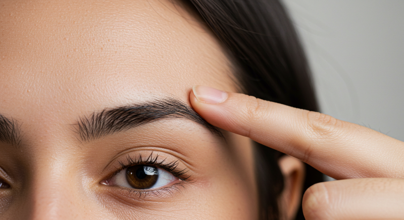 관자놀이 마사지