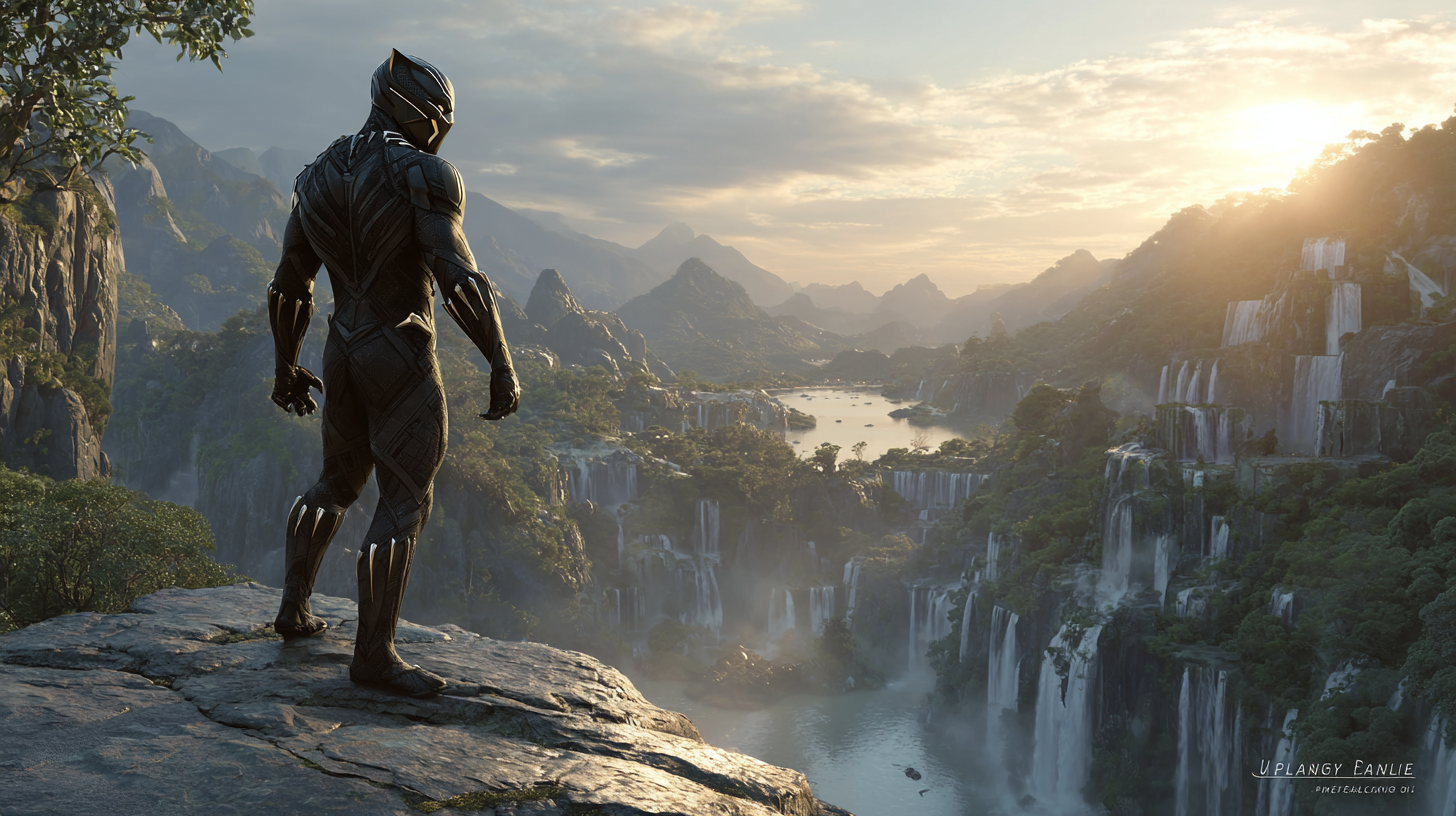 블랙 팬서 영화 포스터