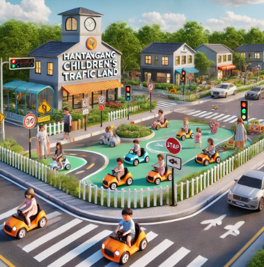 연천 한탄강 어린이 교통랜드 사진