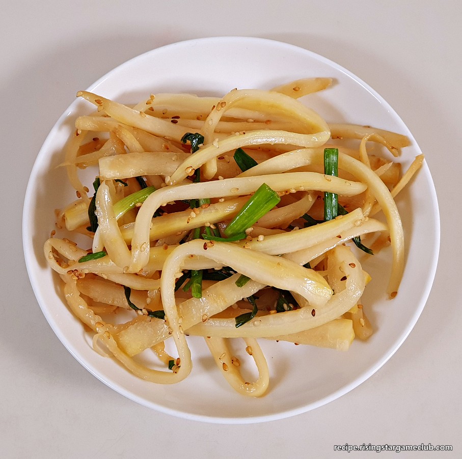 도라지나물 맛보기