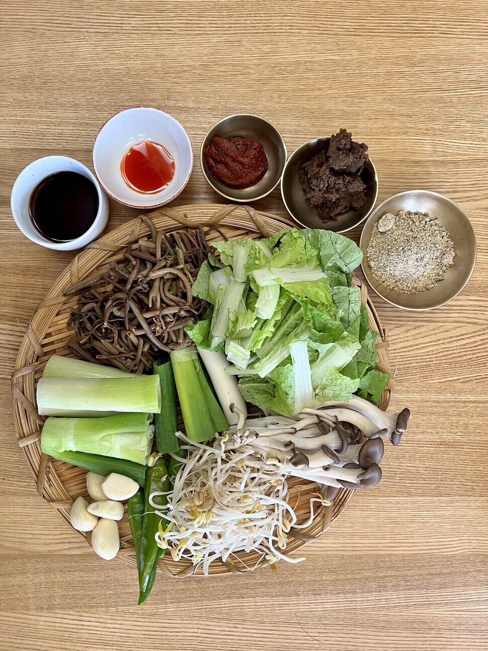 채개장 필수 재료