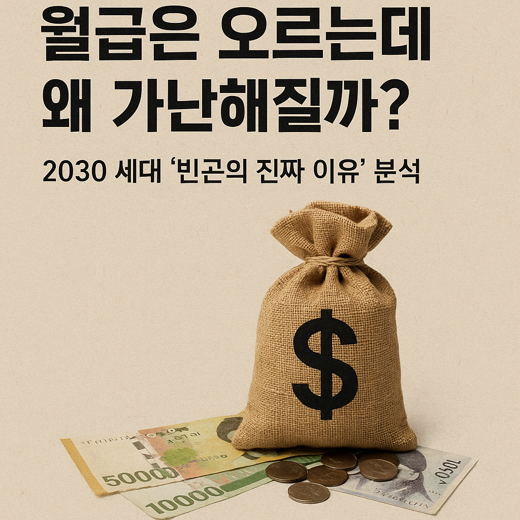 월급은 오르는데 왜 가난해질까? 2030 세대 ‘빈곤의 진짜 이유’