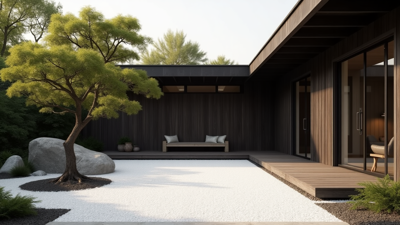 일본스타일주택정원