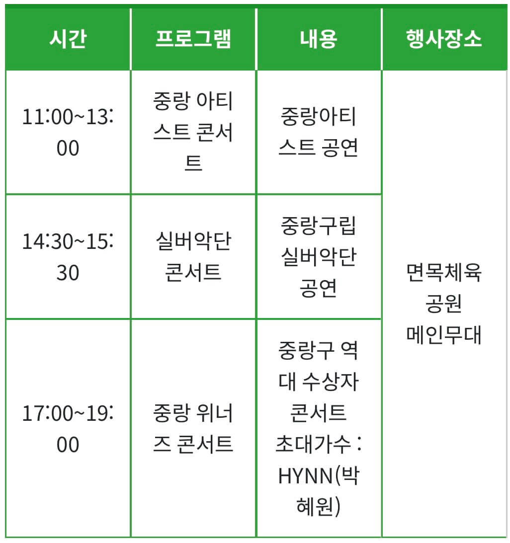 중랑 서울 장미축제