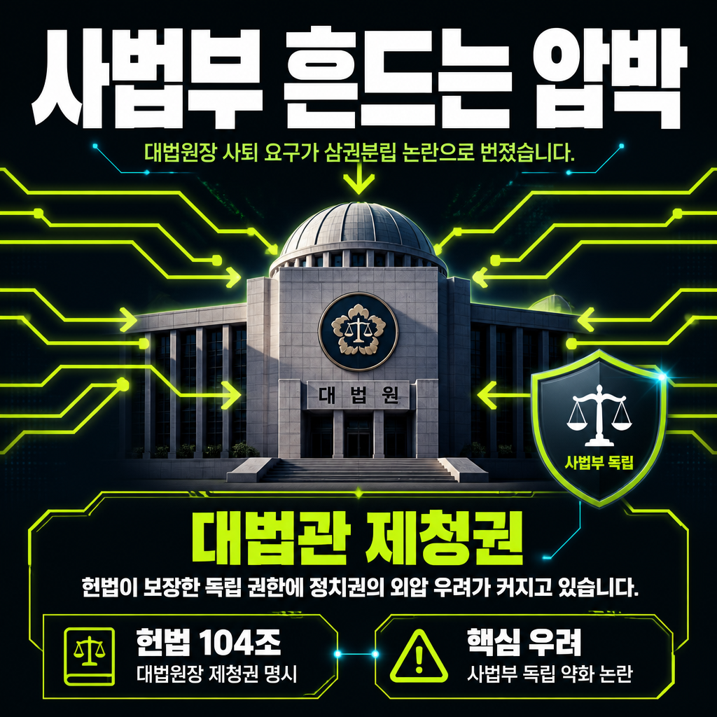 사법부 흔드는 압박