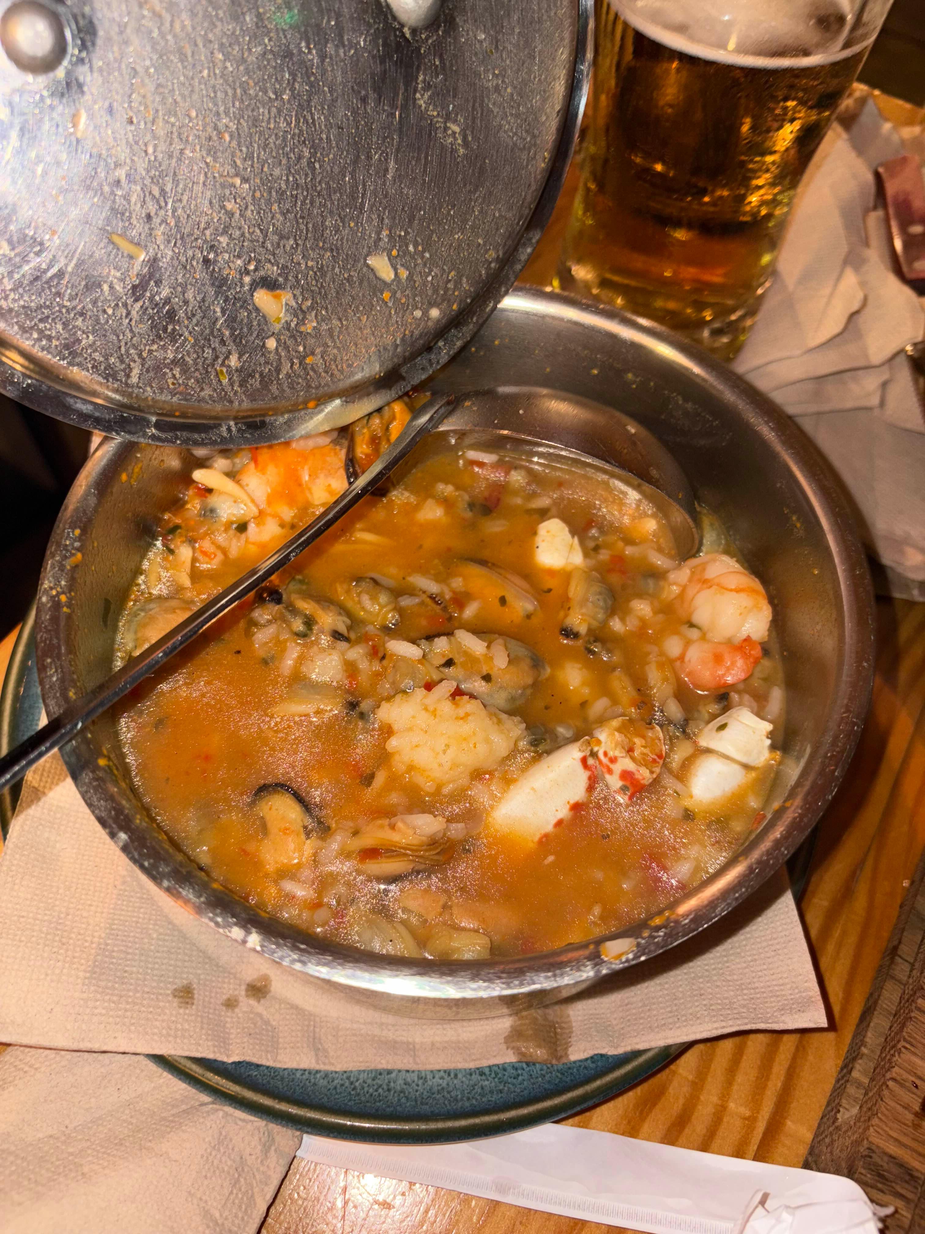 포르투 한국인 맛집 tempero d'maria 해물밥 1인분 메뉴 사진