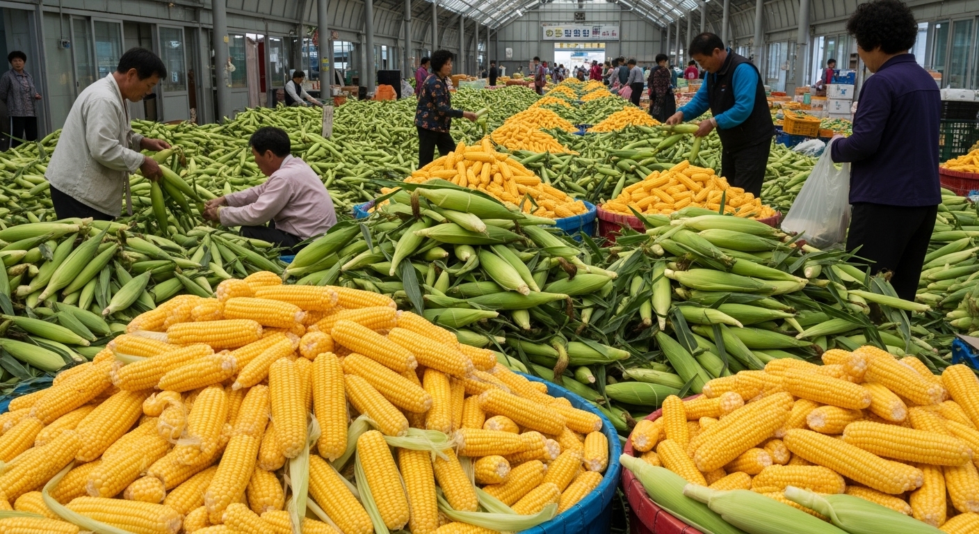 8월 제철음식 옥수수