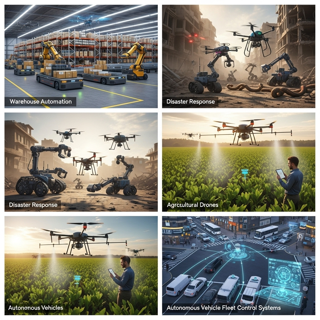 어떤 실제 산업에 적용되고 있나요?