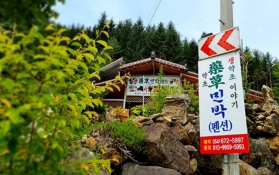 봉화약초민박-약초-식당-밥상