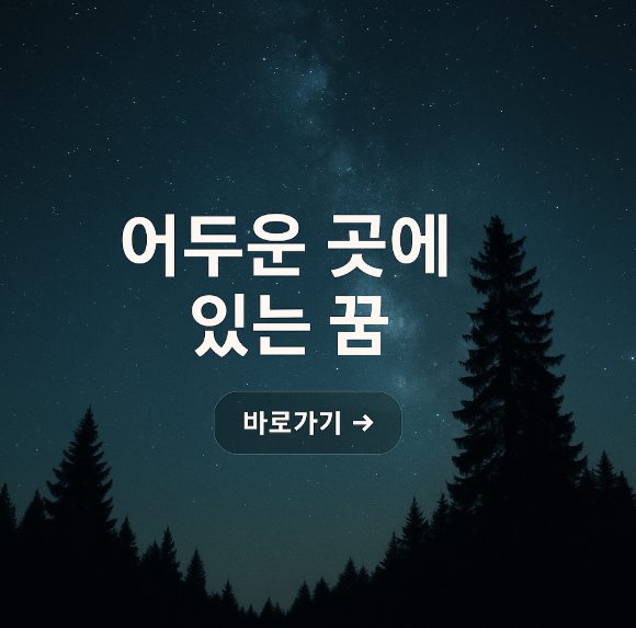 어두운 곳에 있는 꿈