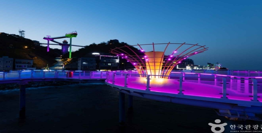 해랑전망대-조명