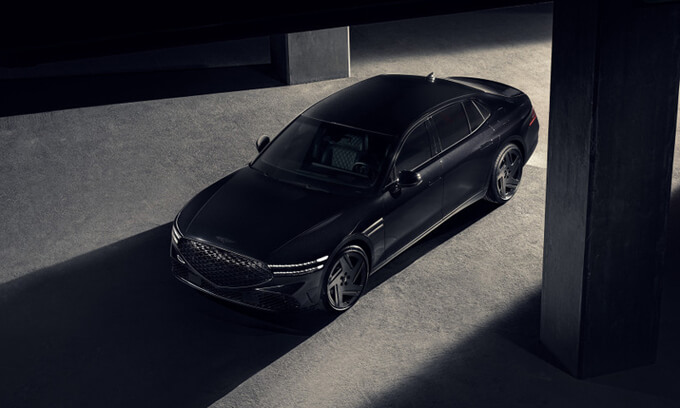 제네시스 g90 블랙