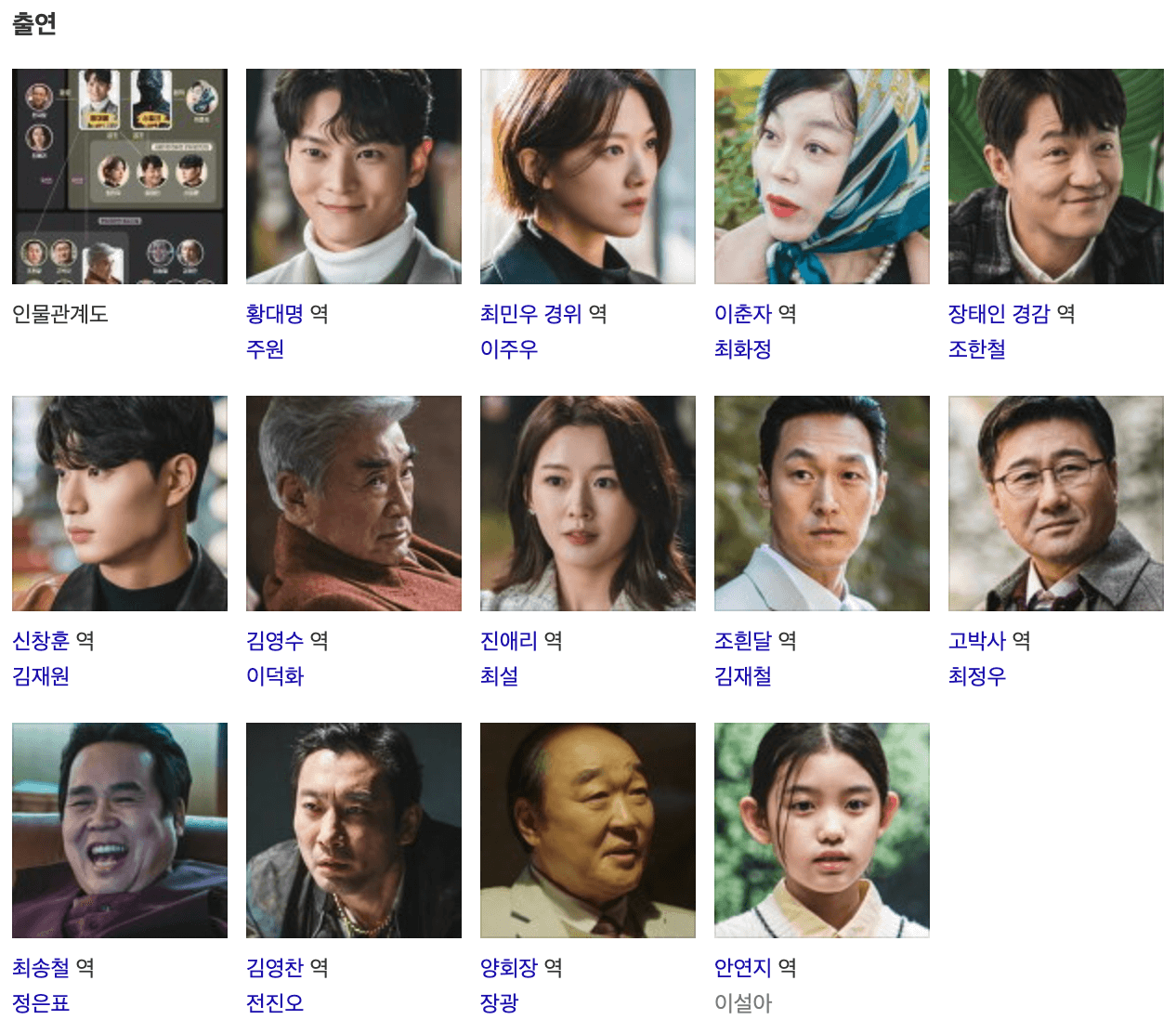 스틸러 일곱 개의 조선통보 몇부작