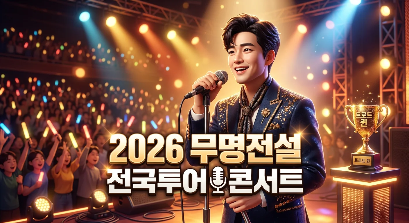 2026 무명전설 전국투어 콘서트 일정과 예매 방법, 13개 도시 총정리