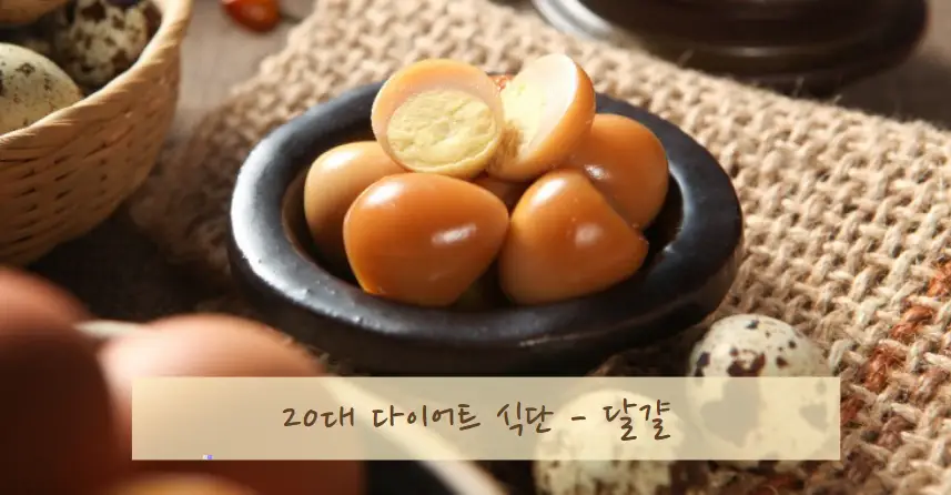 20대 다이어트 식단 &amp; 저칼로리 음식 추천