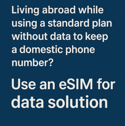 How to Efficiently Use Data While Abroad with SKT’s Standard Plan + eSIM Combo