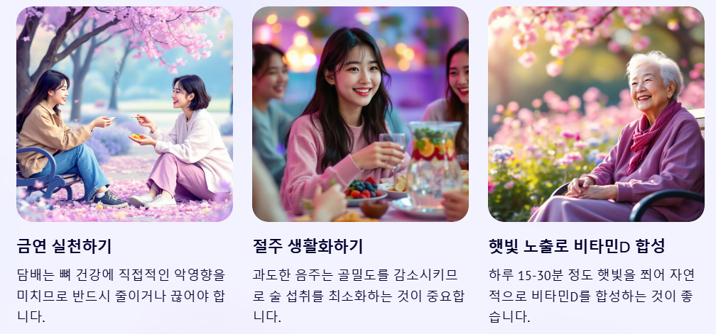 생활습관과 건강관리